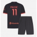 AC Milan Christian Pulisic #11 Barnkläder Tredje matchtröja till baby 2026-27 Kortärmad (+ Korta byxor) Billigt